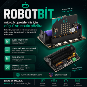 microbit için Robotbit Genişletme kartı